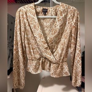 Free Press XS snake print top🐍